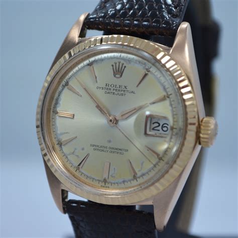 vintage Rolex Oyster Perpetual datejust